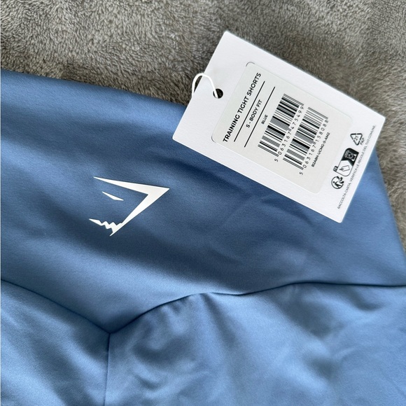 Gymshark Women's Blue Training Shorts - Picture 4 of 10